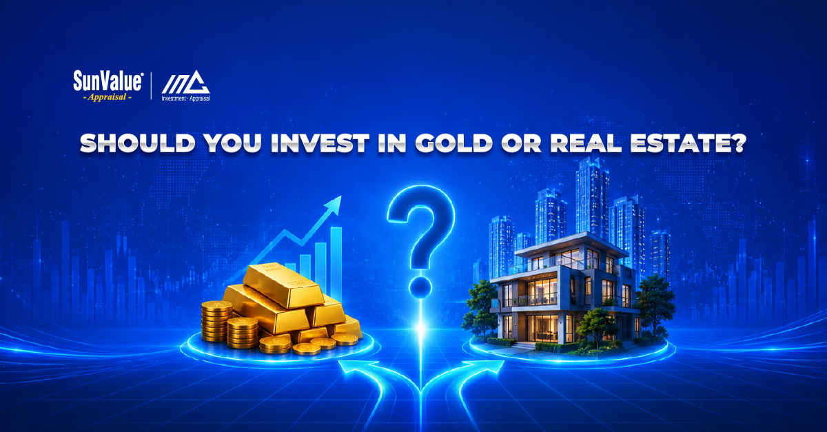 Gold or real estate? Which is better to invest in?