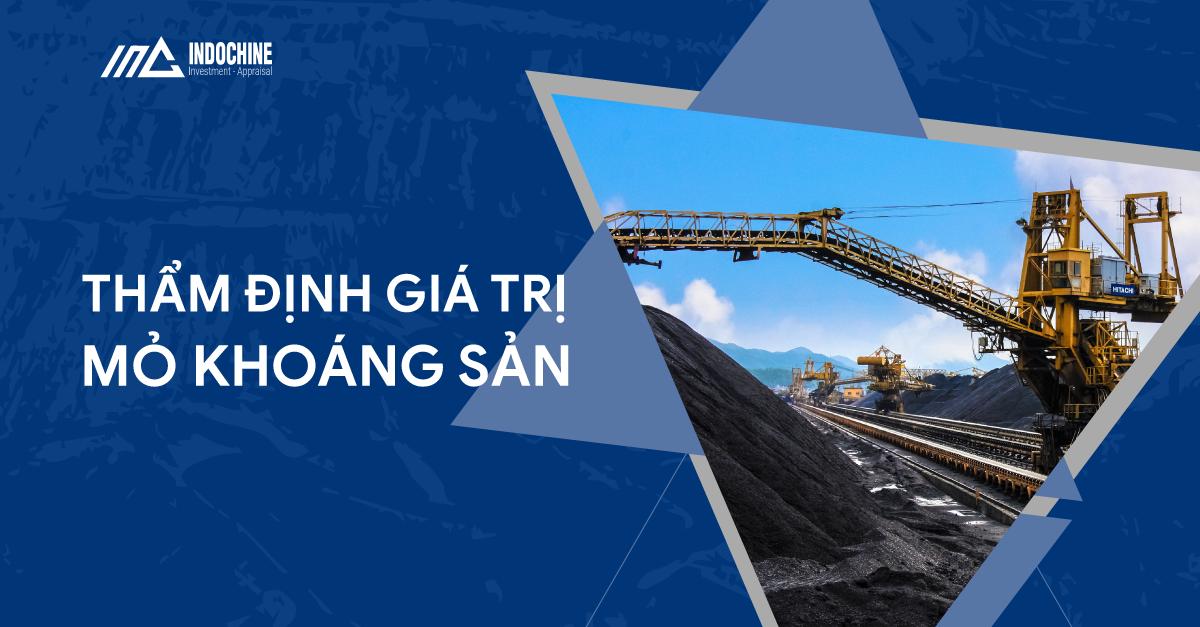 THẨM ĐỊNH GIÁ TRỊ MỎ KHOÁNG SẢN