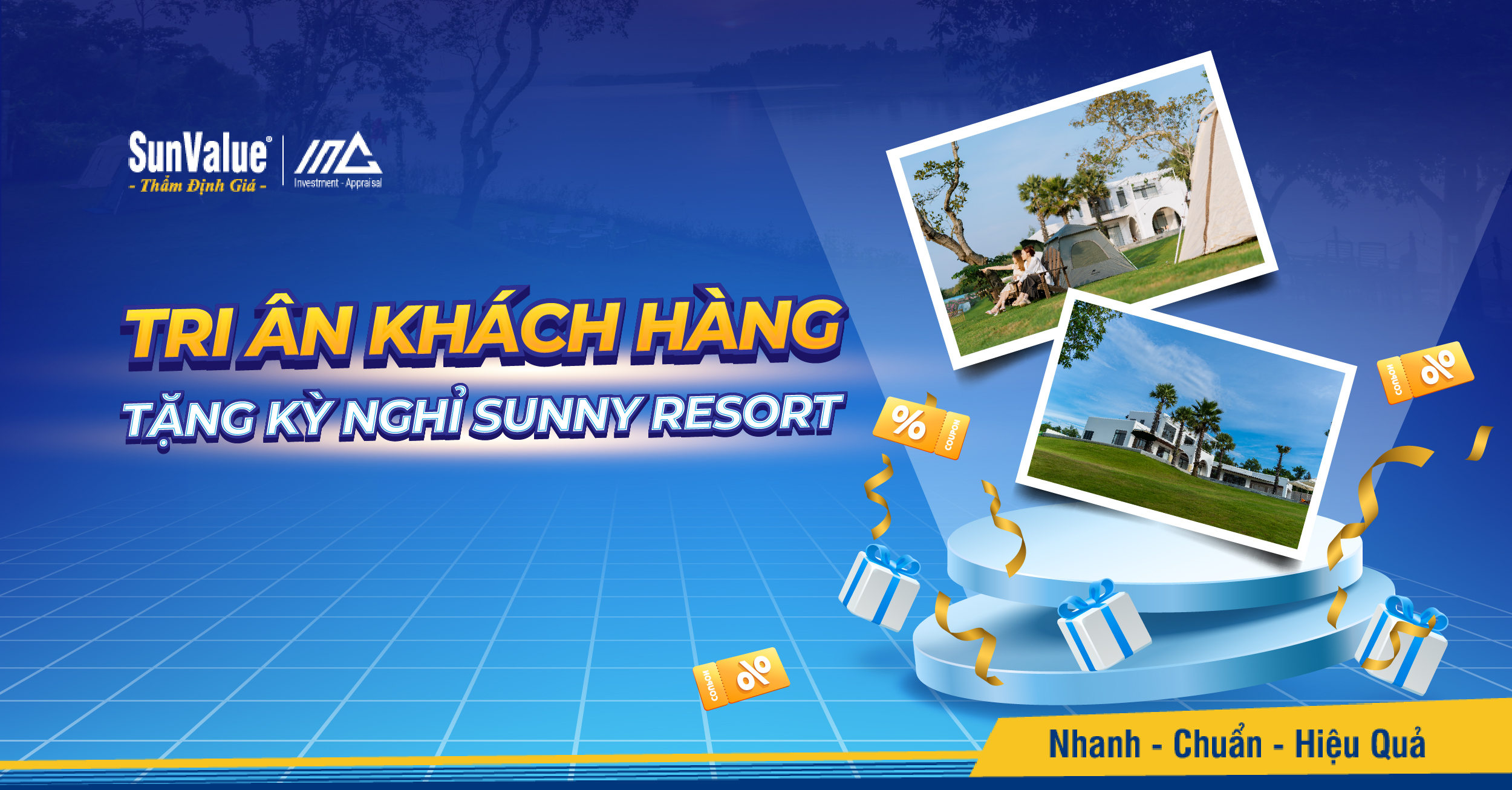 THẨM ĐỊNH GIÁ TẠI SUNVALUE – TẶNG KỲ NGHỈ SUNNY RESORT