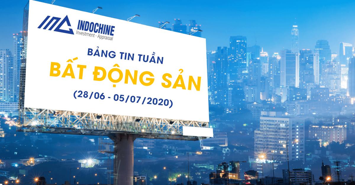 Bảng Tin Tuần: Bất Động Sản Tuần Qua 13/07-19/07/2020