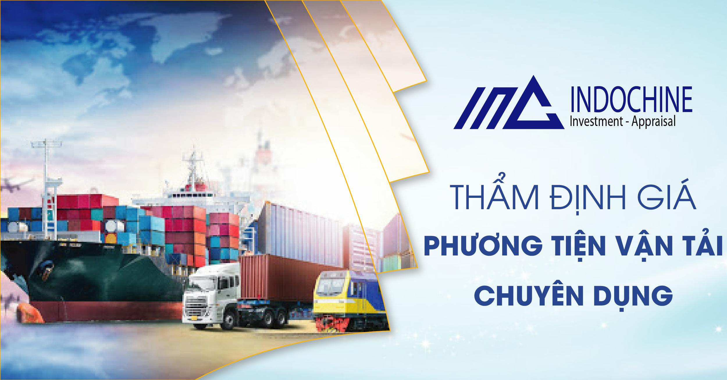 Thẩm Định Giá Phương Tiện Vận Tải Chuyên Dụng