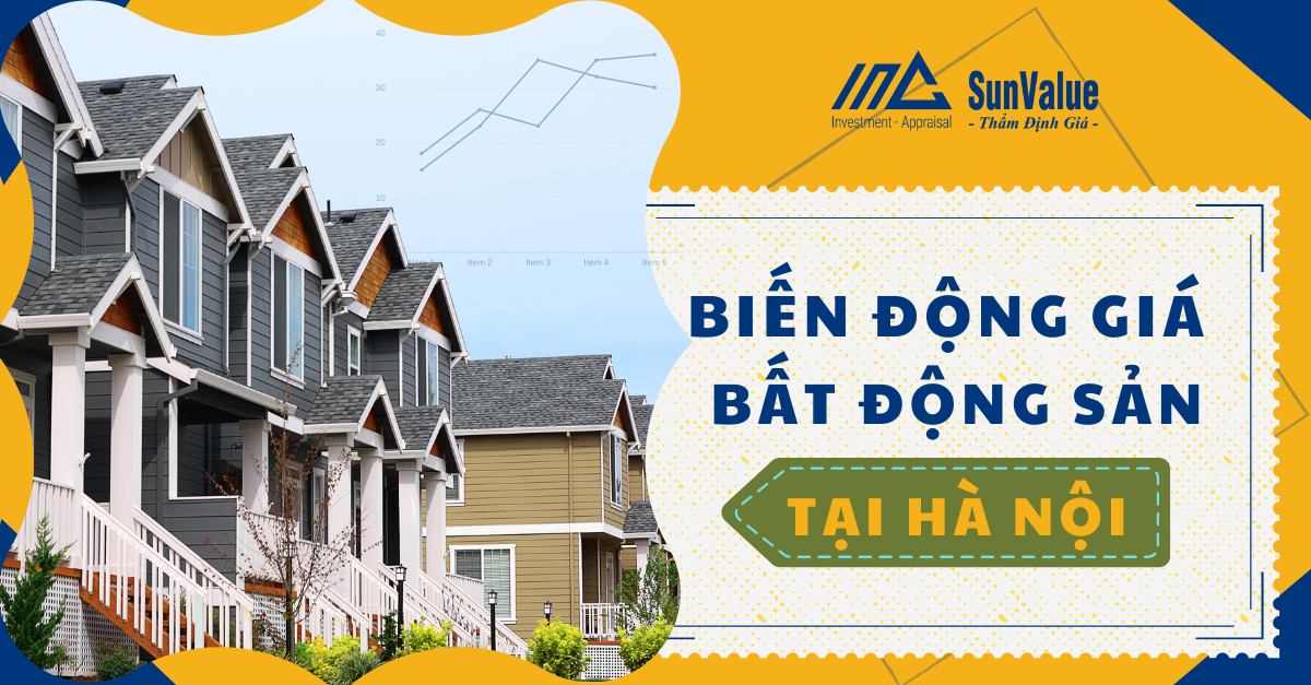 BIẾN ĐỘNG GIÁ BĐS TẠI HÀ NỘI