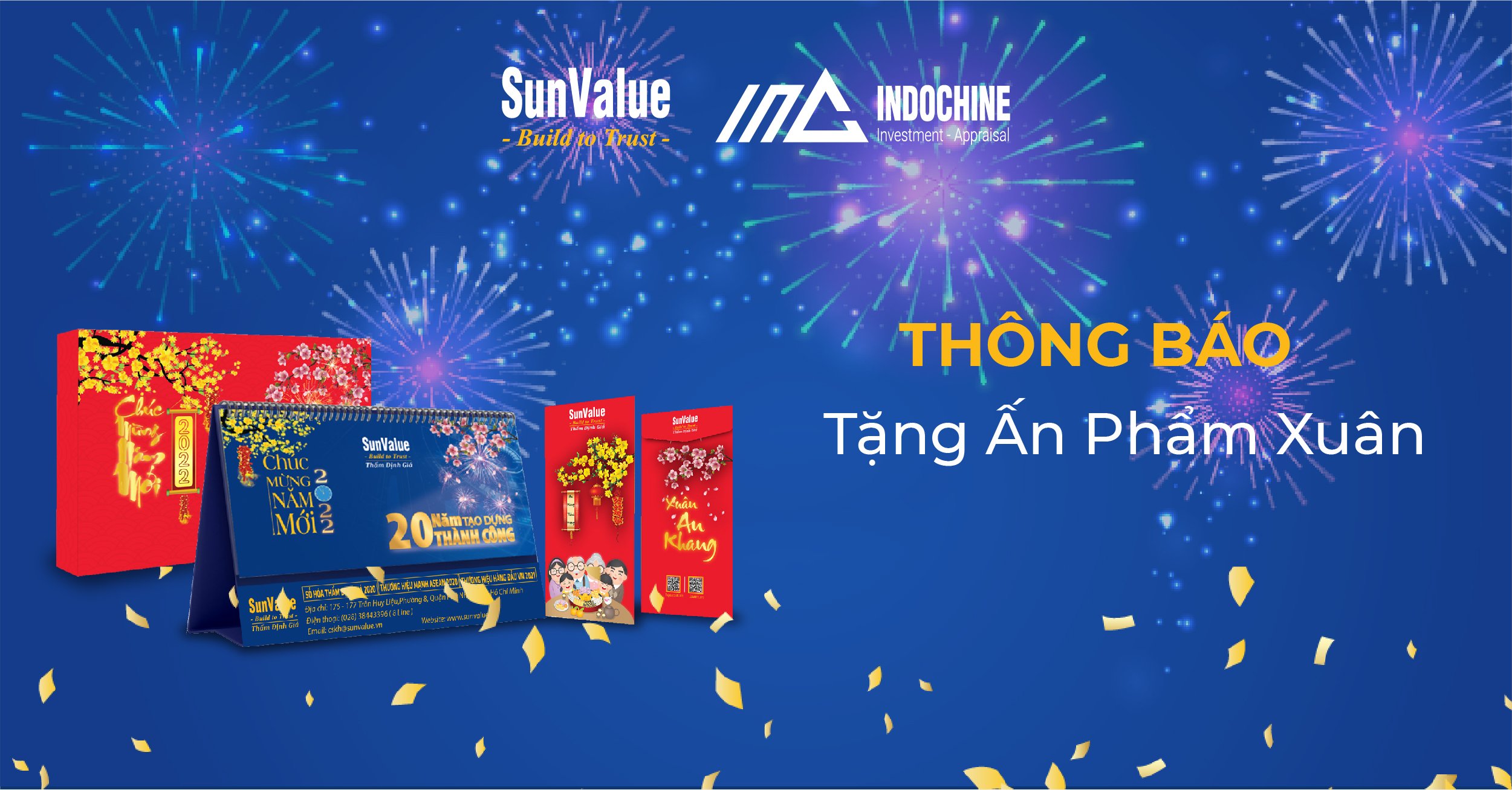 THÔNG BÁO TẶNG ẤN PHẨM XUÂN 2022