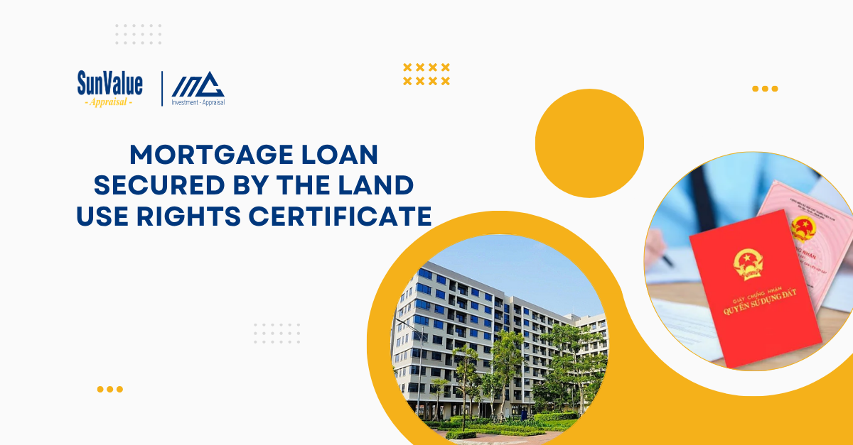 Mortgage loan secured by the Land Use Rights Certificate
