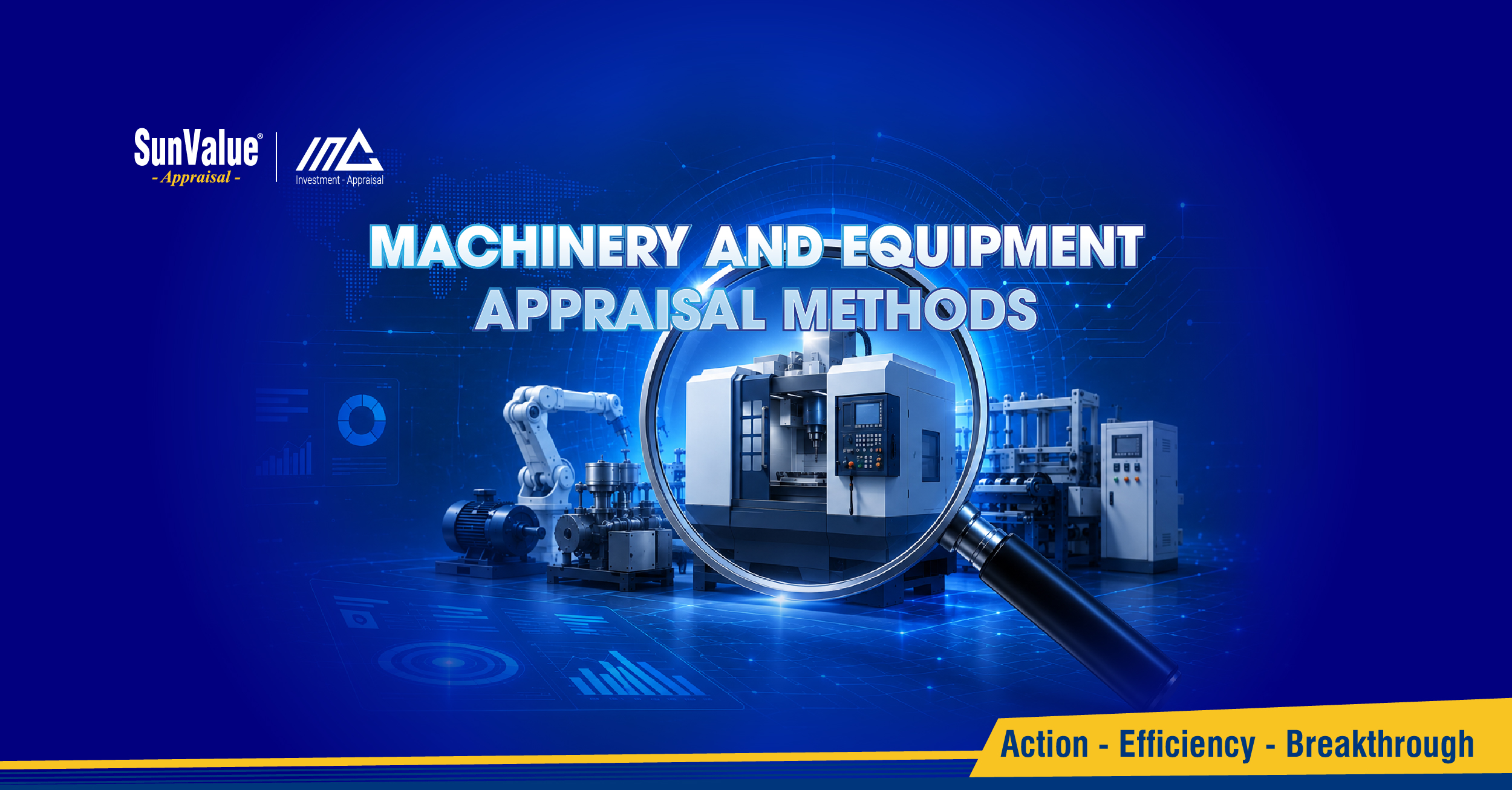 Reliable machinery and equipment appraisal services