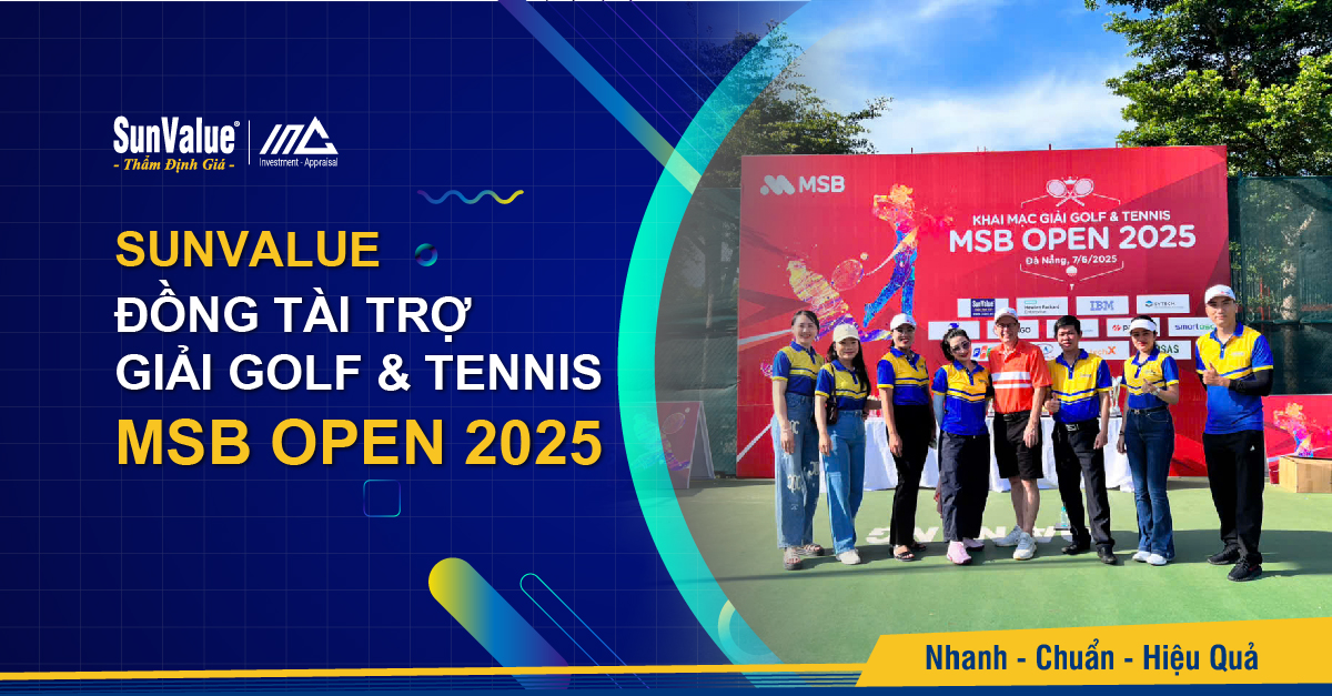 SUNVALUE ĐỒNG TÀI TRỢ GIẢI GOLF & TENNIS MSB OPEN 2025