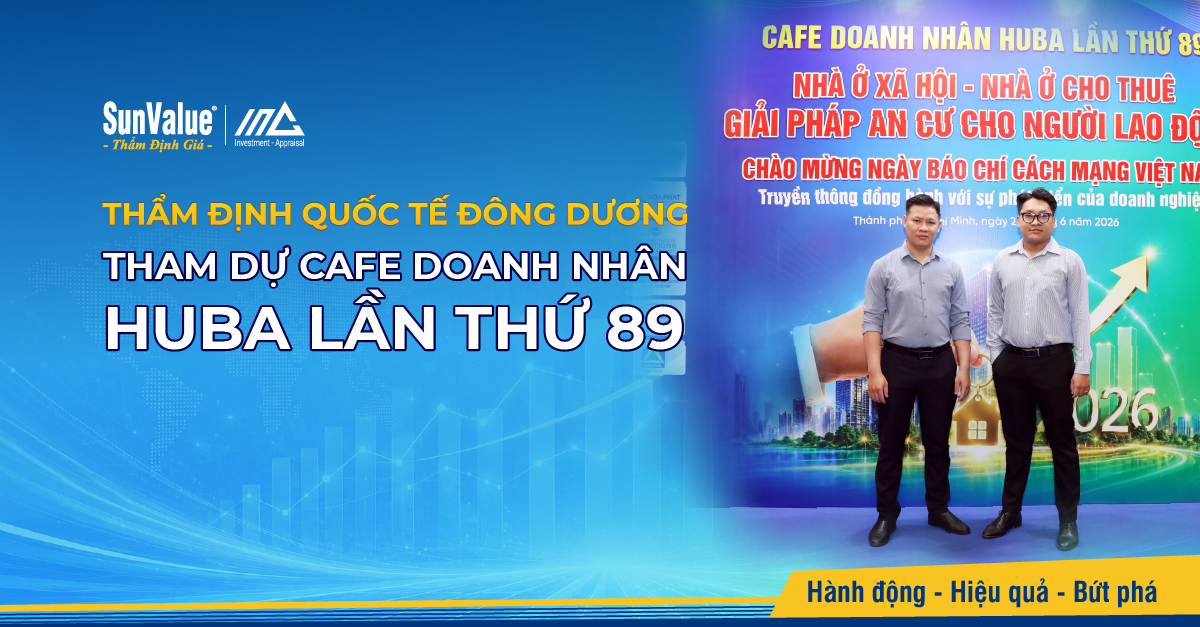 Thẩm định Quốc tế Đông Dương tham dự Cafe Doanh Nhân HUBA lần thứ 89