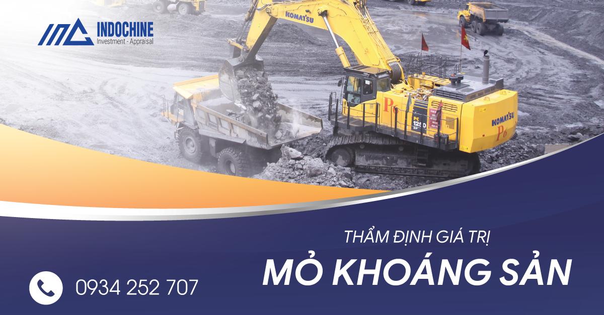 THẨM ĐỊNH GIÁ TRỊ MỎ KHOÁNG SẢN