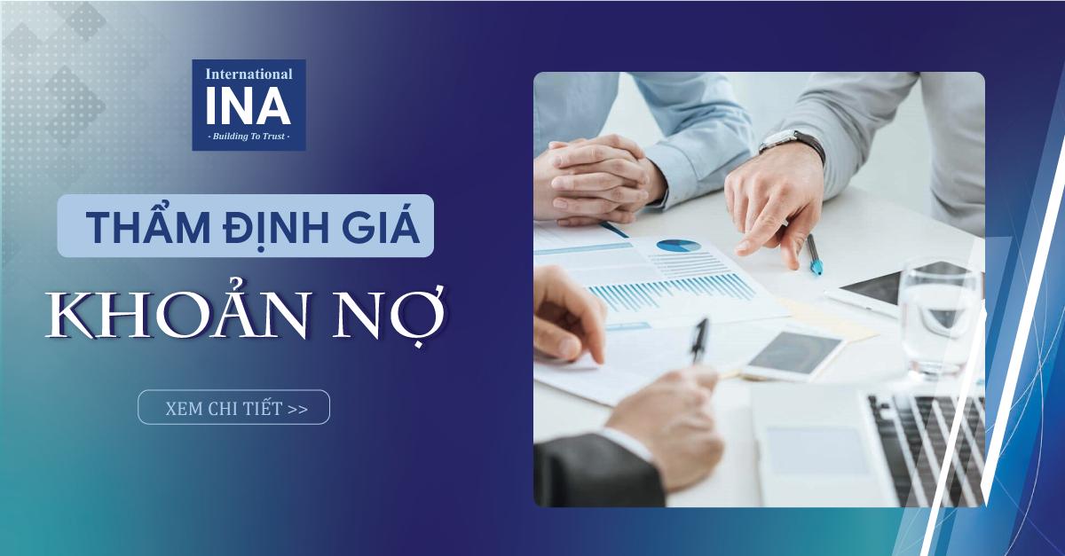 Thẩm định giá trị khoản nợ