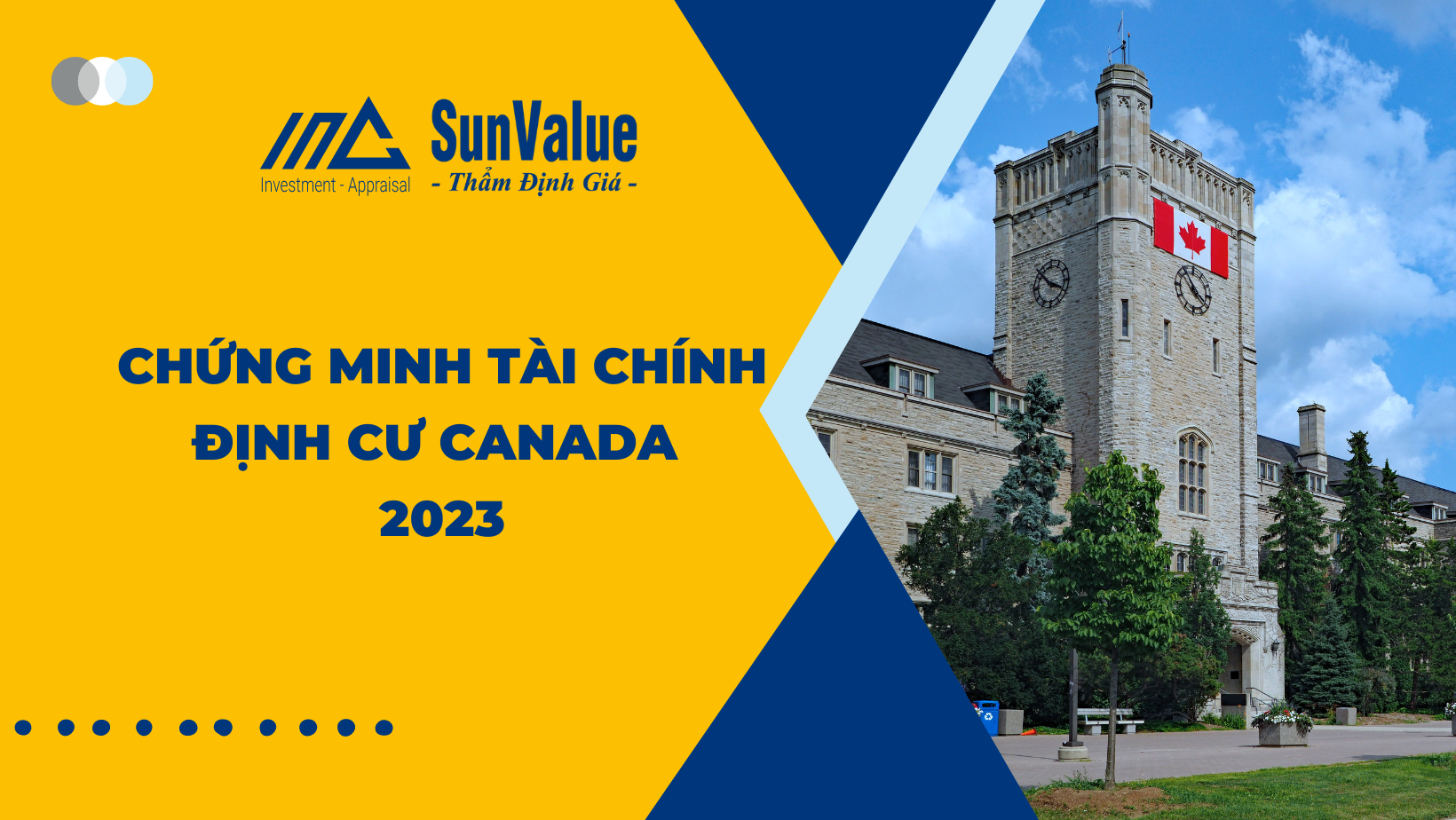 CHỨNG MINH TÀI CHÍNH ĐỊNH CƯ CANADA 2023