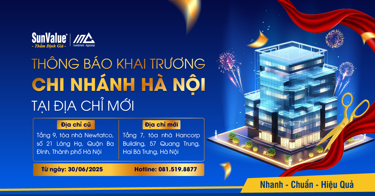 THÔNG BÁO KHAI TRƯƠNG CHI NHÁNH HÀ NỘI TẠI ĐỊA CHỈ MỚI