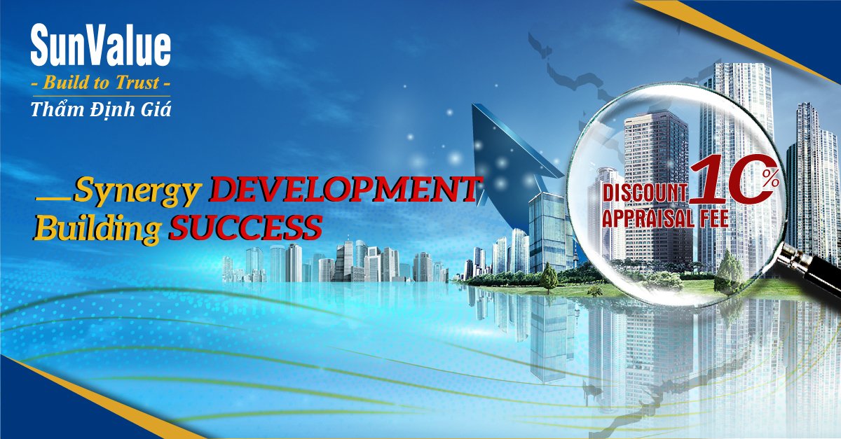 SYNERGY DEVELOPMENT – BUILDING SUCCESSFUL, DISCOUNT 10% APPRAISAL FEE