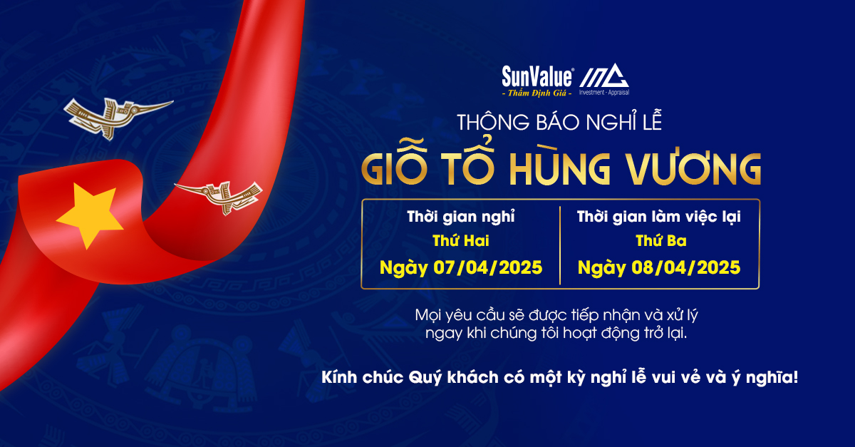 THẨM ĐỊNH QUỐC TẾ ĐÔNG DƯƠNG THÔNG BÁO LỊCH NGHỈ GIỖ TỔ HÙNG VƯƠNG