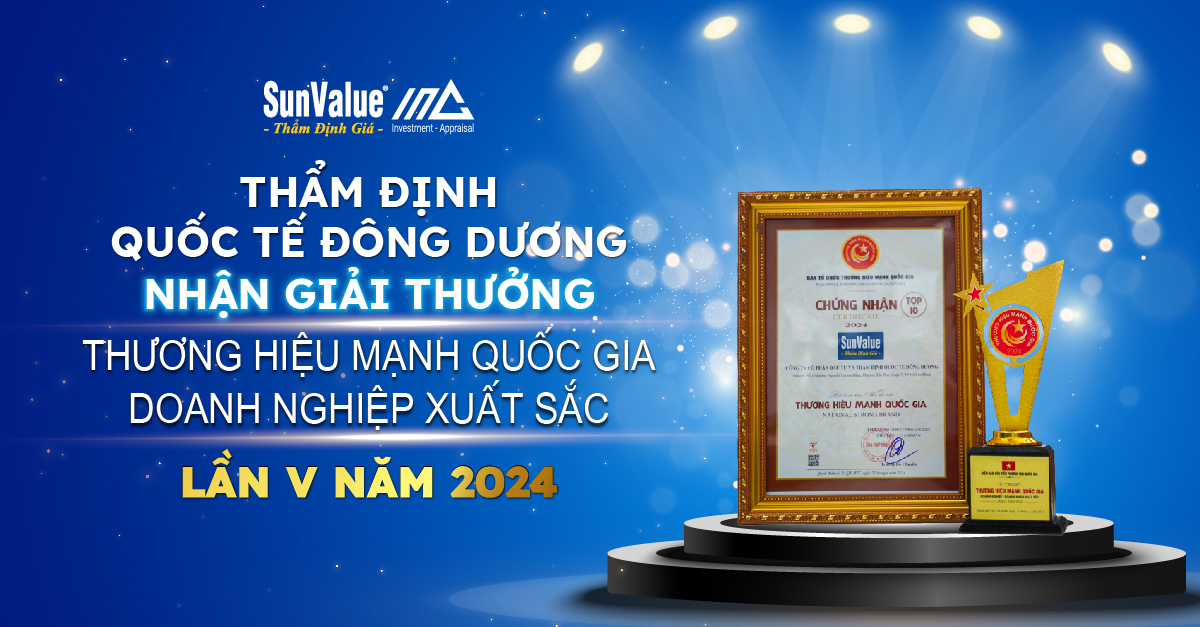 SunValue NHẬN GIẢI THƯỞNG “THƯƠNG HIỆU MẠNH QUỐC GIA DOANH NGHIỆP XUẤT SẮC” LẦN V NĂM 2024