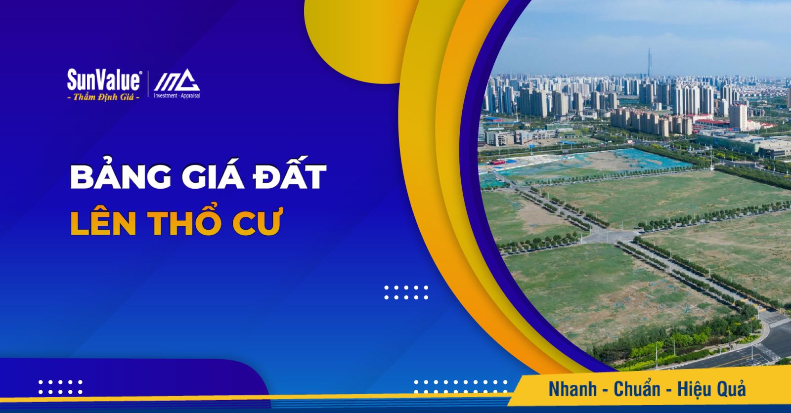 Bảng giá đất lên thổ cư