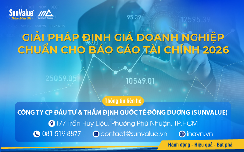 Giải pháp định giá doanh nghiệp chuẩn cho báo cáo tài chính 2026