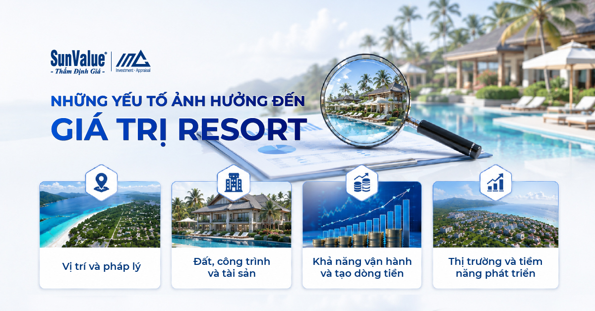 những yếu tố ảnh hưởng đến giá trị resort