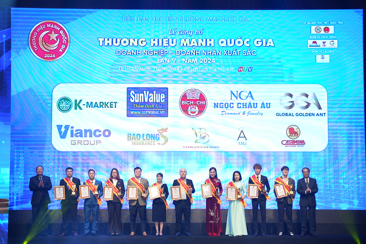 SunValue vinh dự nhận giải thưởng “Thương hiệu mạnh quốc gia Doanh nghiệp xuất sắc” Lần V năm 2024