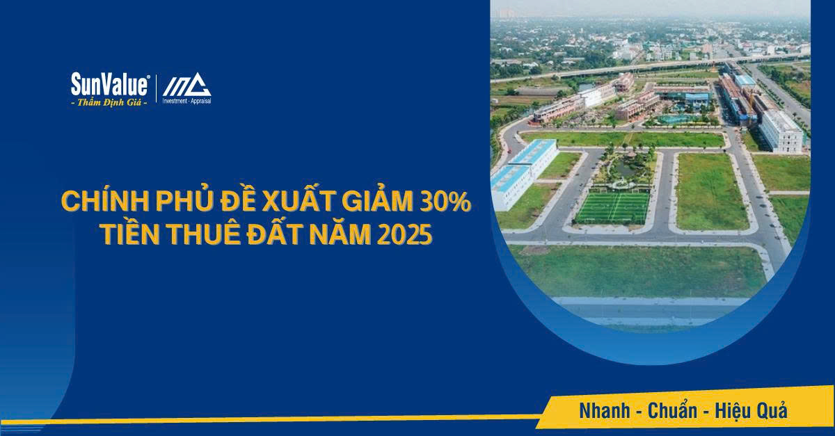 Chính phủ đề xuất giảm 30% tiền thuê đất năm 2025