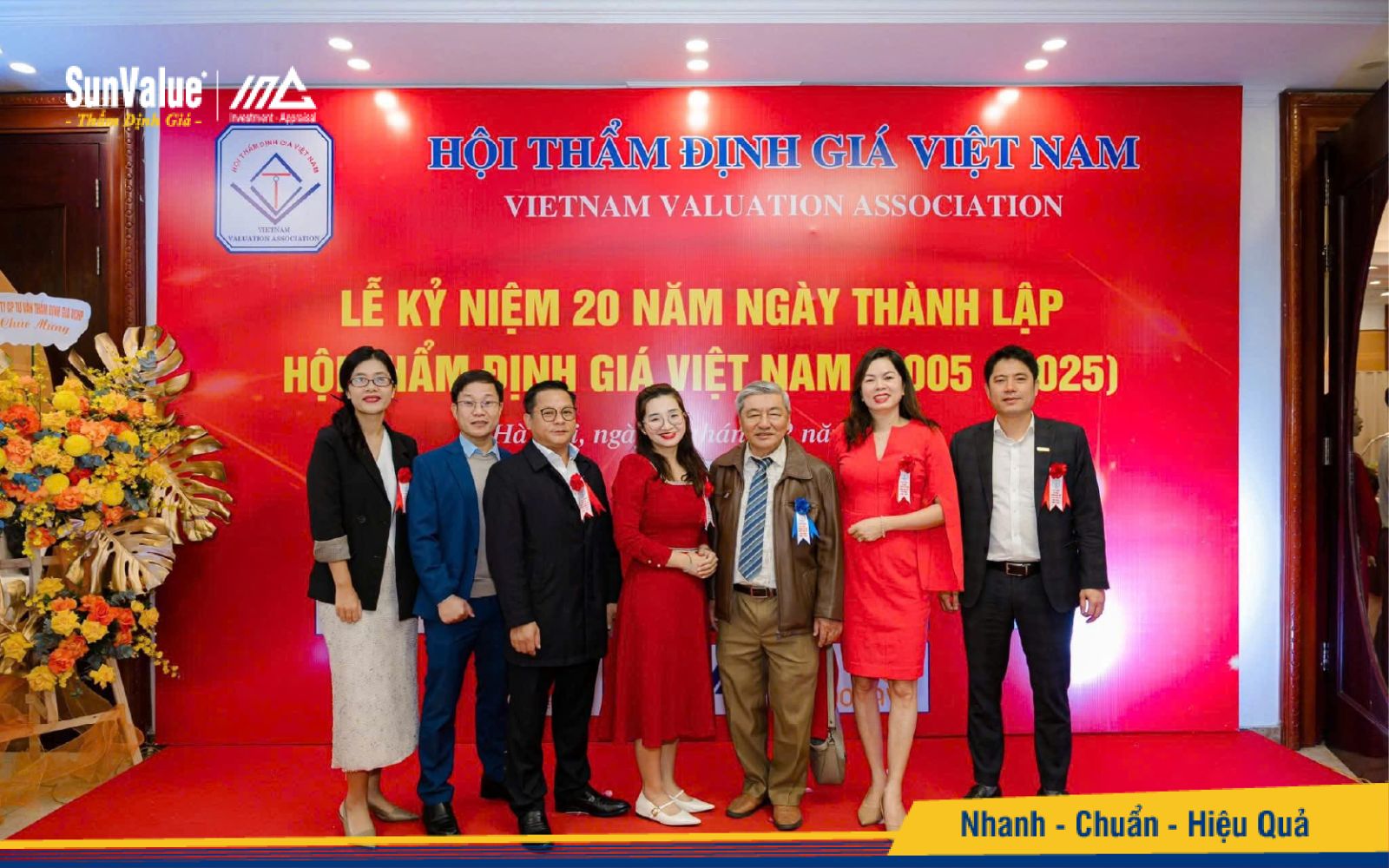 Thẩm định Quốc tế Đông Dương tham dự Lễ kỷ niệm 20 năm ngày thành lập Hội Thẩm định giá Việt Nam