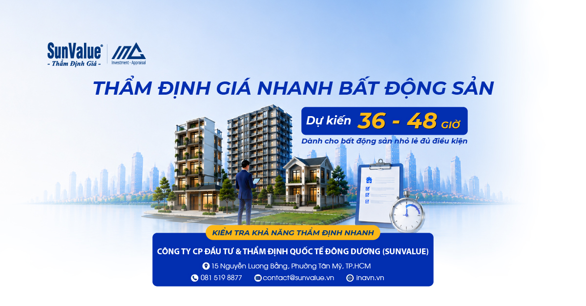 Thẩm định Quốc tế Đông Dương thẩm định nhanh 36–48 giờ