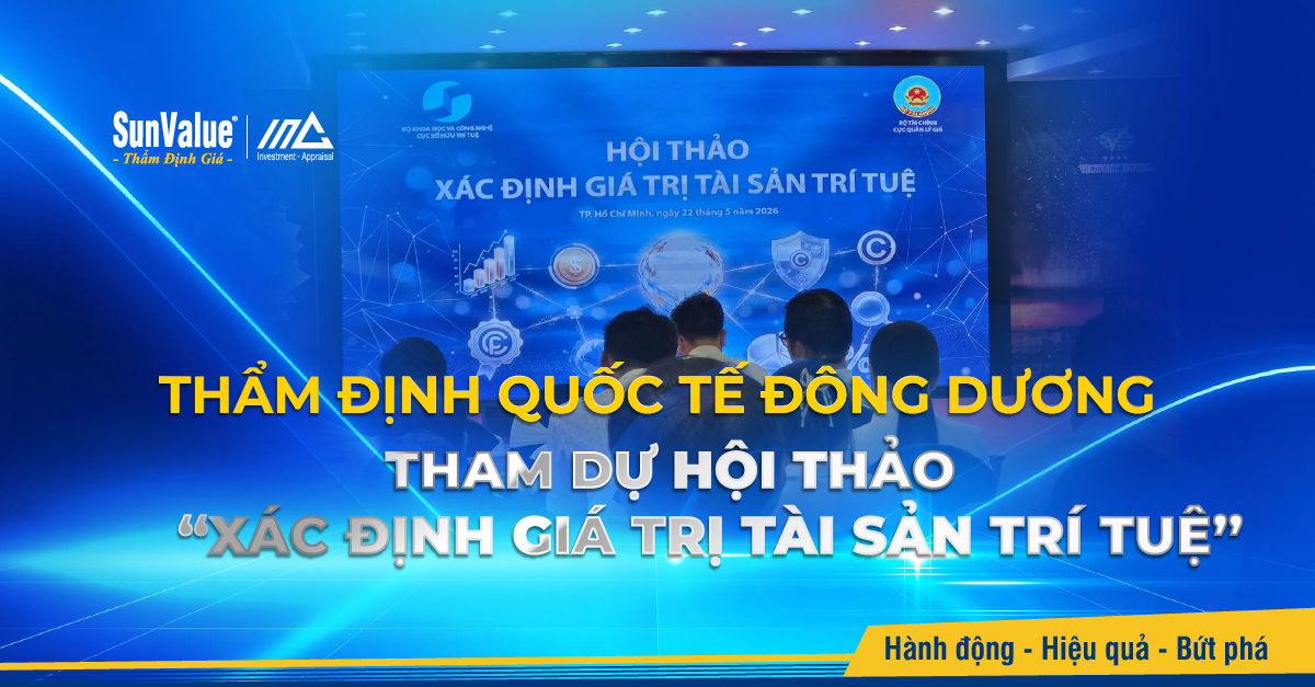 Thẩm định Quốc tế Đông Dương tham dự Hội thảo “Xác định giá trị tài sản trí tuệ”