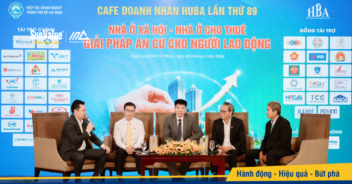 Các diễn giả chia sẻ giải pháp an cư cho người lao động