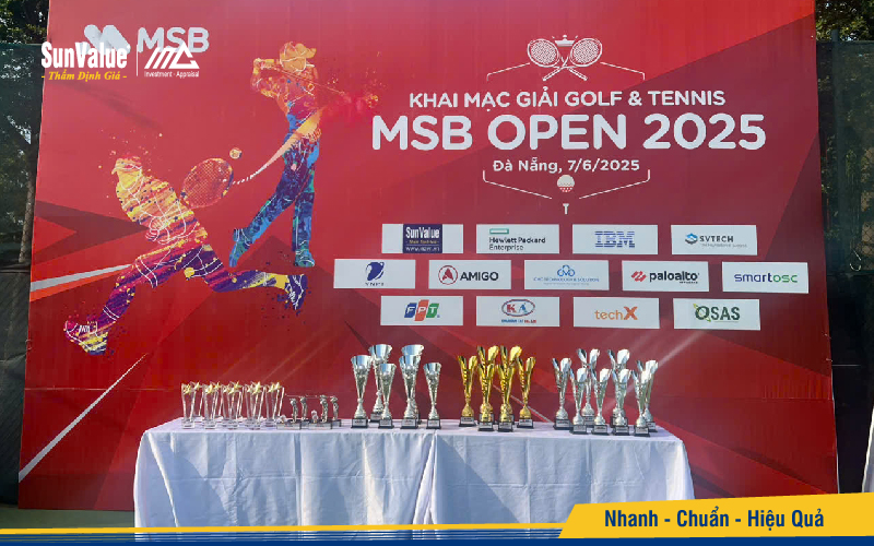 MSB Open 2025 diễn ra với quy mô mở rộng