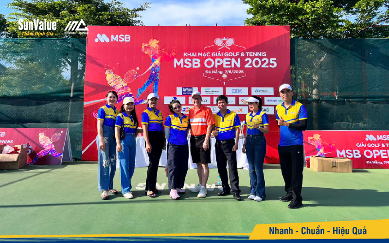 Việc đồng tài trợ cho MSB Open 2025 khẳng định cam kết của SunValue