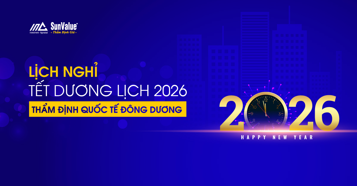 Thẩm định Quốc tế Đông Dương thông báo lịch nghỉ Tết Dương lịch 2026