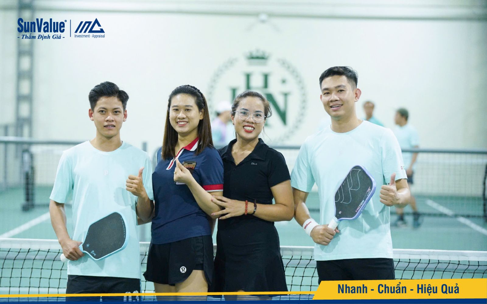 Thẩm định Quốc tế Đông Dương đồng hành cùng Pickleball CUP VVA