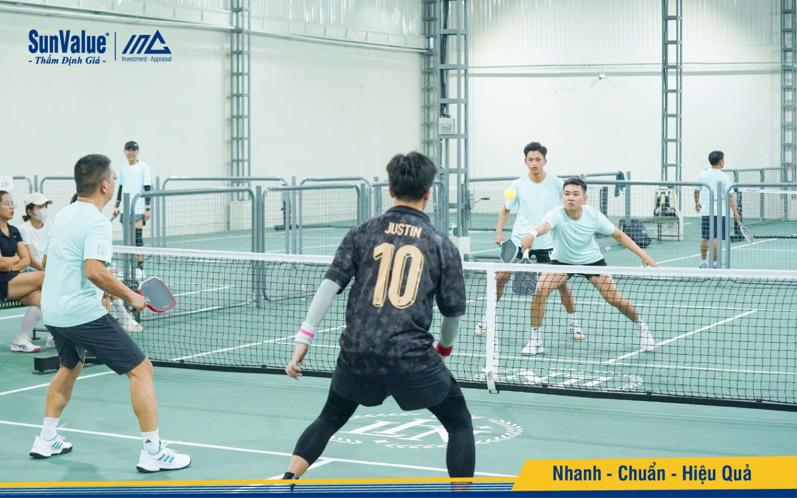 Thẩm định Quốc tế Đông Dương tham gia thi đấu tại Pickleball CUP VVA