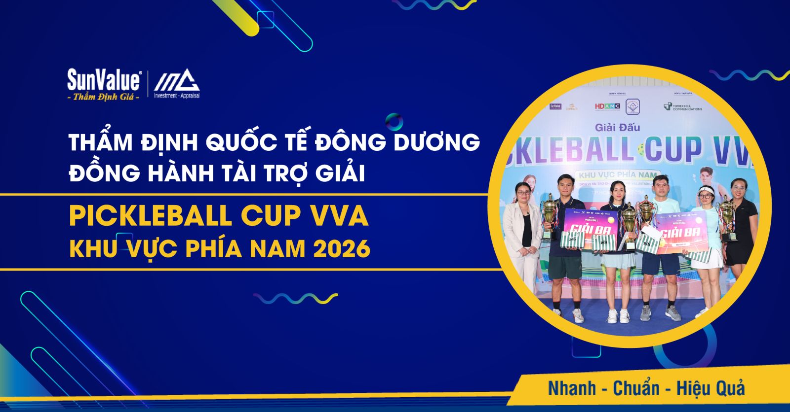 Giải Pickleball CUP VVA khu vực phía Nam 2026