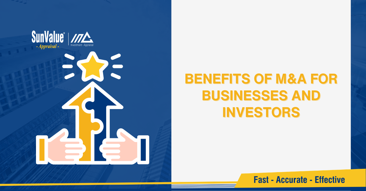 benefits of M&A for businesses and investors