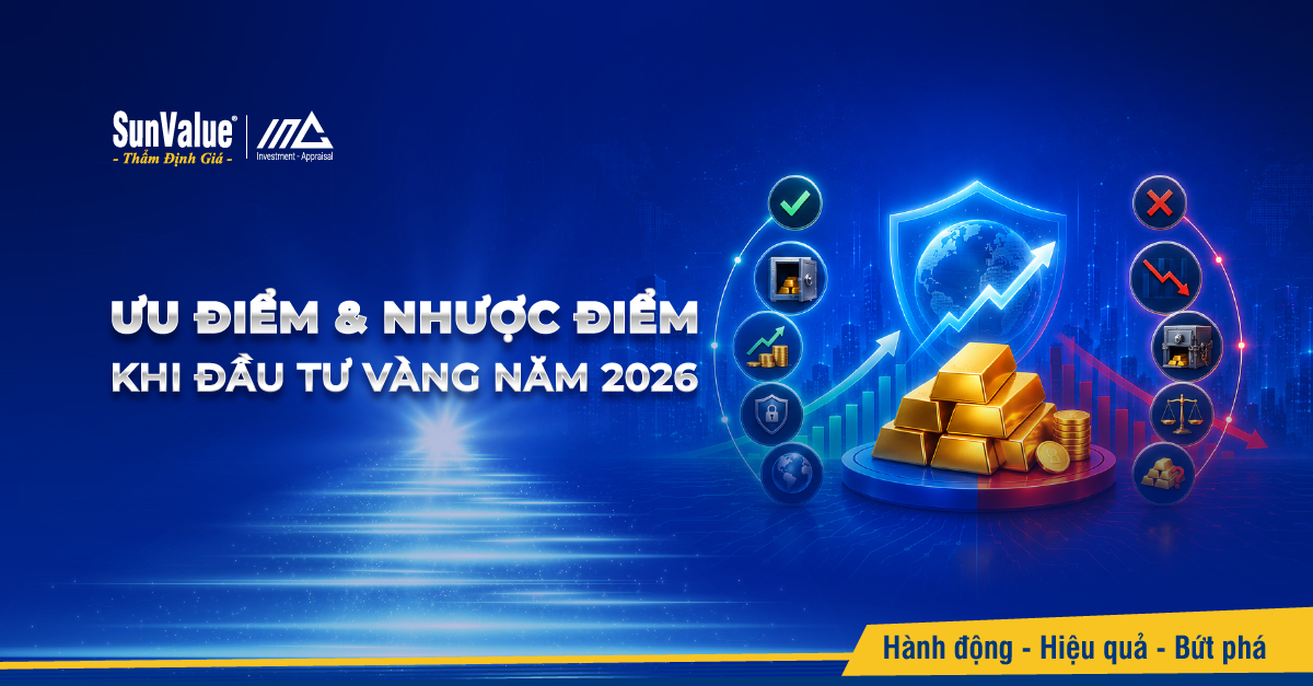 Ưu điểm & Nhược điểm khi đầu tư vàng năm 2026