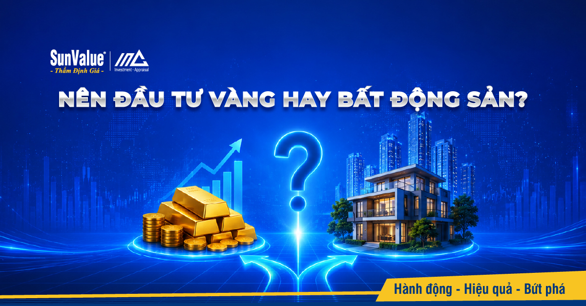 Nên đầu tư vàng hay bất động sản