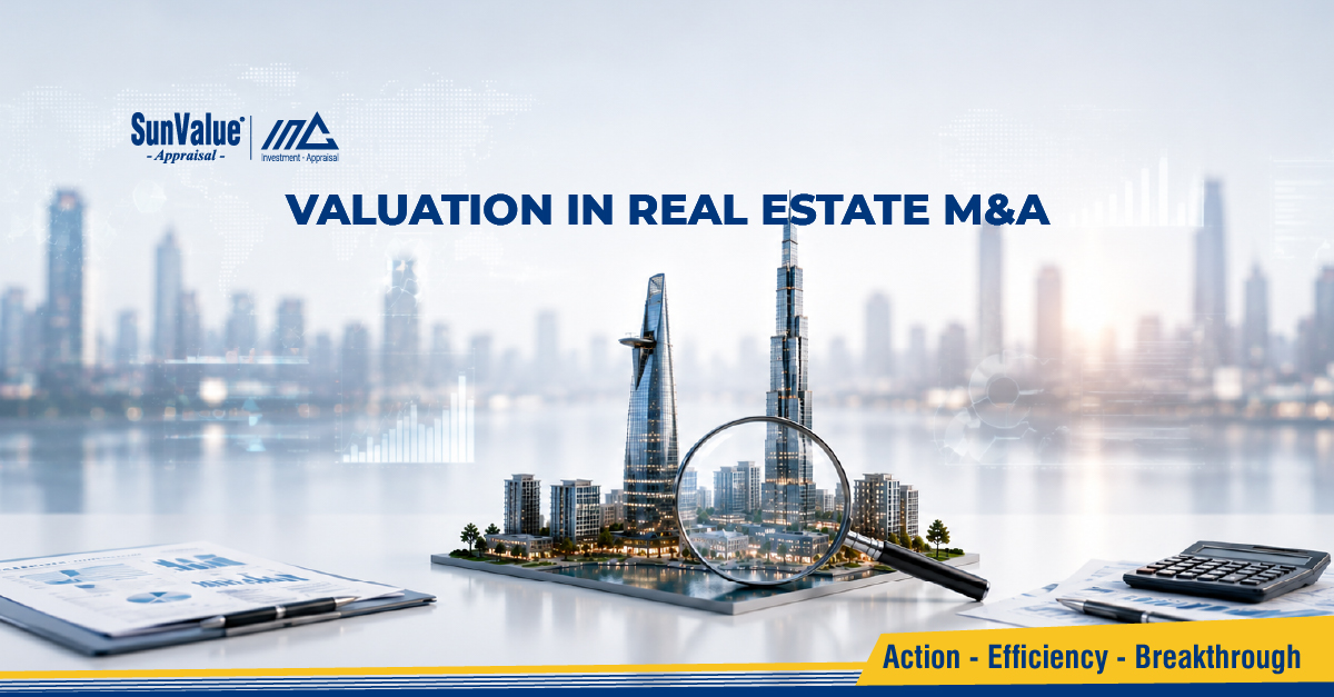 Valuation in real estate M&A