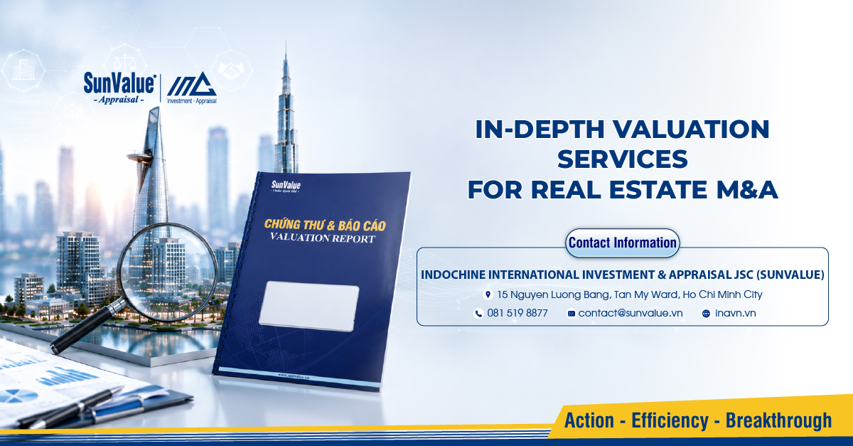 In-depth valuation services for real estate M&A