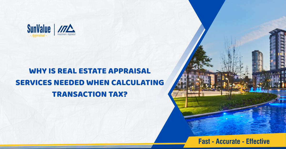 Why use property valuation services when calculating real estate transaction tax in 2025