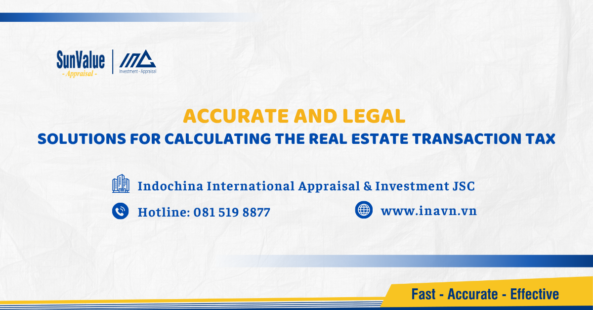 Real estate valuation at SunValue – Accurate & legal tax solutions