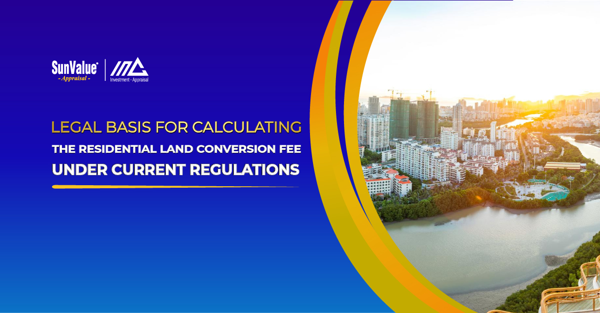 legal basis for calculating the residential land conversion fee under current regulations