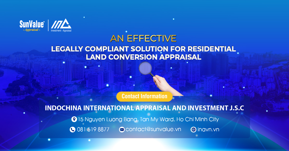an effective, legally compliant solution for residential land conversion appraisal