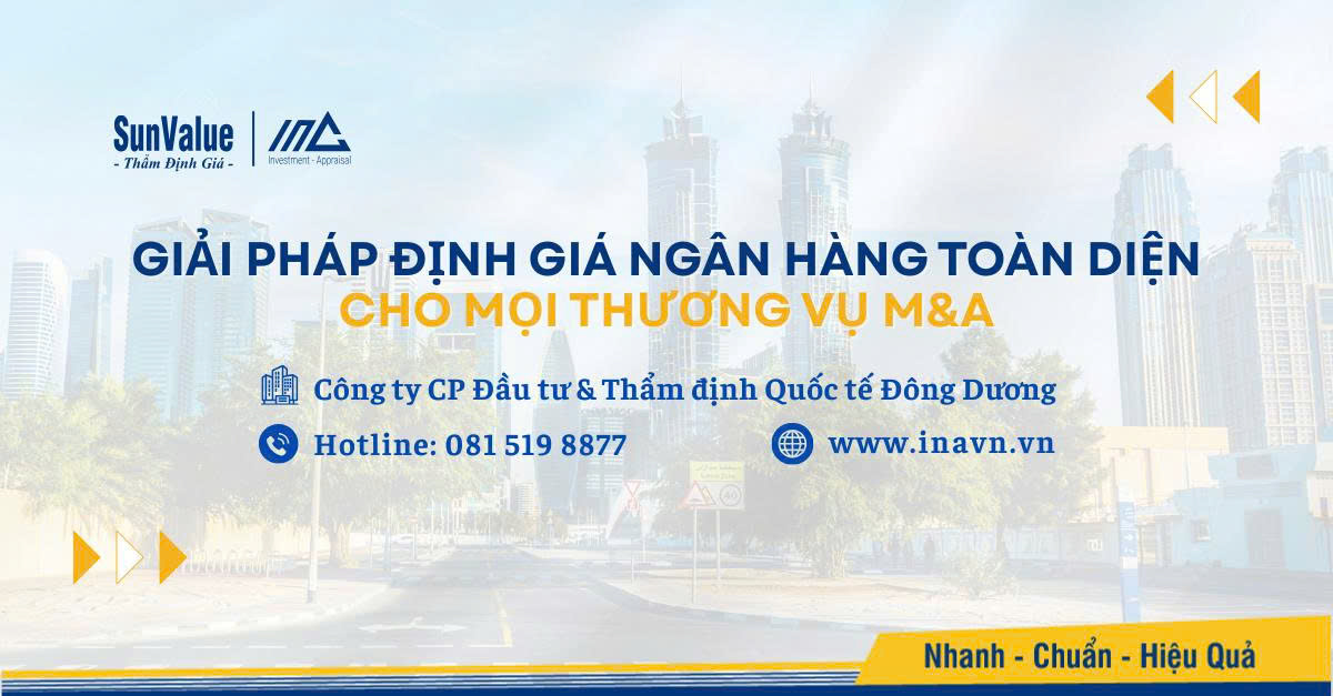 Giải pháp định giá ngân hàng toàn diện cho mọi thương vụ M&A