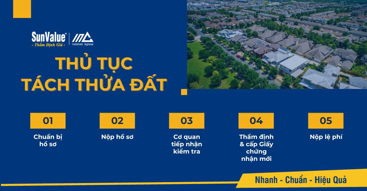 Thủ tục tách thửa đất