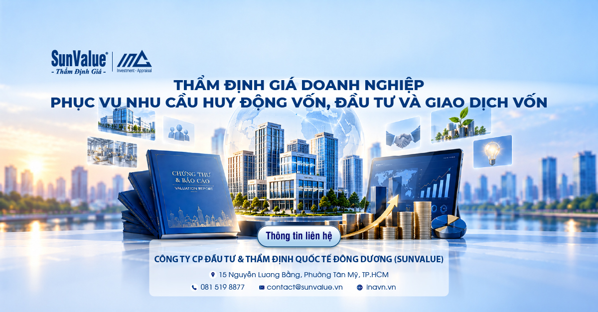 Thẩm định Quốc tế Đông Dương cung cấp giải pháp thẩm định giá doanh nghiệp phục vụ hoạt động gọi vốn