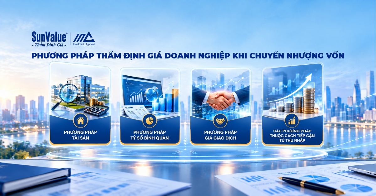 Phương pháp thẩm định giá doanh nghiệp khi chuyển nhượng