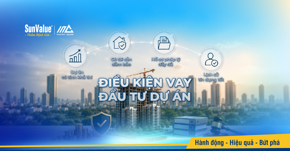 Điều kiện vay đầu tư dự án hiện nay